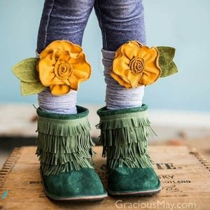 Gracious May fringe boots